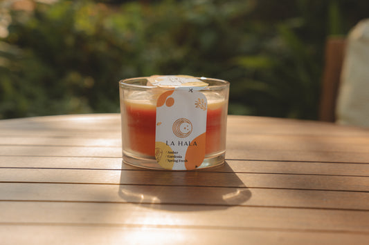 Amber,Gardenia and spring fresh blend